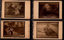 EIGHT (8) ROMANCE DB POSTCARDS AMERICAN POST CARD PHOTOGRAVURE SERIES picture