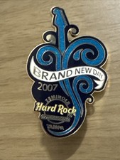 Seminole Hard Rock Hotel Casino Tampa Brand New Day 2007 Guitar Ribbon Swirl Pin picture