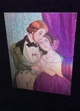 RARE Marc Davis Lenticular The Couple Concept Art Haunted Mansion '65 Disneyland picture