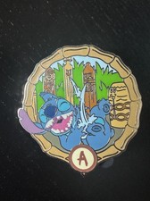 Disney Parks 2024 Adventureland Mystery Box Pin Stitch Jungle Cruise Tikis Pin picture
