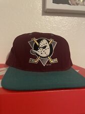 Vintage Official Disney Mighty Ducks SnapBack 1990s Hockey NHL American Needle picture