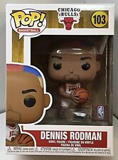 Funko Pop NBA Basketball Dennis Rodman #103 MultiColor Hair Chicago Bulls WPP picture