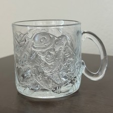 Vintage 1995 McDonald's Batman Forever Movie Riddler DC Comics 3D Glass Mug picture