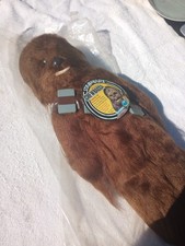 Vintage 1977 Kenner Star Wars Chewbacca Plush With Tag Rare Parental Advisory picture