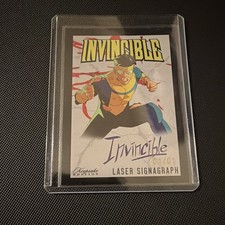 2026 Invincible Keepsake Edition Laser Signagraph #311 Serial Numbered 1/1 picture