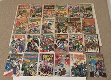 Lot of 66 USED/OLD comic books: Avengers, Fantastic Four, X-Men, and MISC picture