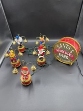 Vintage Mr Christmas Santa's Marching Band Bells 1994 TESTED WORKS picture