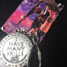 rarity - 1997 official XENA KEYCHAIN - NEW old stock Creation - ships in 24hrs picture
