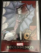2022 UD Marvel Beginnings 2011 Buybacks #47 Baron Blood #09/10 🔥🔥🔥 picture