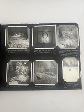 1940s WWII Photo Album 77 Original B&W Photos War Bonds Military Handwritten picture