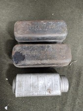 US WWI CONDIMENT TIN BACON TIN LOT OF 3 picture