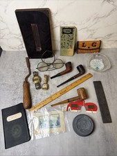 Grandpa's JUNK DRAWER LOT Vintage Collectibles Tools for Parts/Repair/Display picture