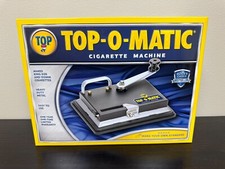 💥 TOP-O- MATIC CIGARETTE ROLLING MACHINE ✨ WORKS W/ KING SIZE & 100MM TUBES picture