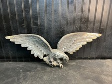 Vintage 29”Cast Metal Japan Eagle Wall Decor Mid Century Bicentennial picture