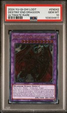 PSA 10 Mint Destiny End Dragoon - LODT-EN042 Ultimate Rare - Unlimited Edition picture
