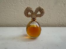 Elizabeth Taylor White Diamonds Perfume Bottle w/ Ribbon Design .25 Oz 2/3 Full picture