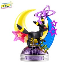 RE-MENT Pokemon Neon Party Mini Figure Diorama Toy #4 Umbreon Blacky Bracky NEW picture