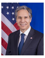 2021 Antony Blinken 71st US secretary of state 8x10 Photo On 8.5