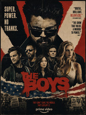 The Boys Tv show cool Original design Poster Repro Print Poster apron 13x19 picture