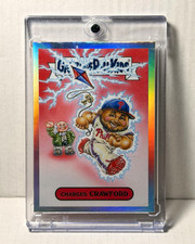 Topps 2024 Garbage Pail Kids Chrome BGP-13 Charged Crawford Justin Crawford picture