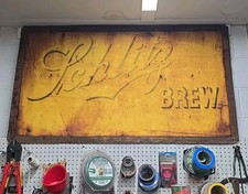 RARE LARGE ORIGINAL PRE PROHIBITION SCHLITZ BEER SIGN ....  picture