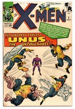 UNCANNY X-MEN #8 (1964) - GRADE 4.5 - MARVEL 1ST APPEARANCE UNUS THE UNTOUCHABLE picture