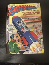 Superman #146 10¢ DC “Complete Story of Superman’s Life” 1961 Kryto 1st Earth 2 picture