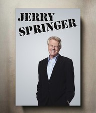 The Jerry Springer Show 8x12 Metal TV Show Poster Sign picture