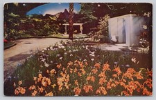 1958 California Spring Garden Show Oakland Exposition Linen Postcard picture