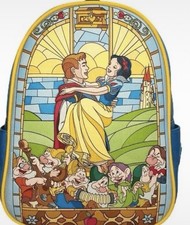 Loungefly Disney Snow White Stained Glass Backpack picture