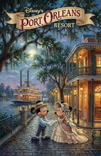 Disney Port Orleans French Quarter Resort 11x14 Poster Wall Art picture