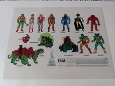 HE-MAN ANIMATION CEL ART FILMATION MOTU PUBLICITY CONCEPT She-Ra Vintage F1 picture