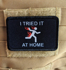 Don't try this at home I tried it at home meme 2