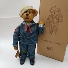 Boyds Bear Collection The Crumpletons Navy Seaman McBear Figurine 73123 picture