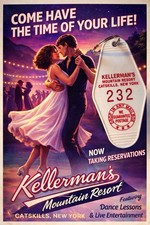 Dirty Dancing inspired keytag - Kelleman's Resort Keytag picture