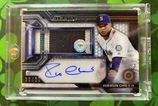 2016 Topps Strata Robinson Cano Clearly Authentic Autograph Relic #/50 #CAAR-RCN picture