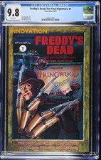 Freddy's Dead: The Final Nightmare #1 1991 CGC 9.8 NM/MT WHITE P Mangels Kreuger picture
