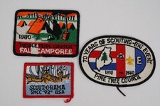 Boy Scout Vintage Patch Lot of 3 Tennessee Maine Scoutorama 1980's 1992 picture