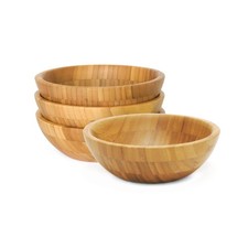 Lipper International Small Bamboo Bowls, Set of 4 picture
