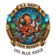 USS Blue Ridge Crew Member Command Ship US Navy Veteran Gift 4