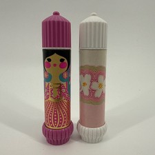 2 Vintage 70’s AVON Perfumed Demi Stik “Ali Barbara” and Apple Blossom New  picture