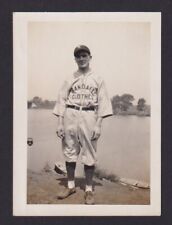 1930 Photo Baseball Player Wearing Uniform for Randall Clothes Schenectady NY picture
