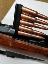 ORIGINAL EAST BLOCK MOSIN NAGANT RIFLE  5 RD. STRIPPER CLIPS (SET OF 2 PIECES) picture