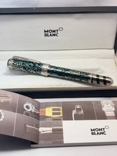 Awesome Montblanc Homage to Peggy Gugg. Limited Edition Rollerball Pen{Blue Ink} picture