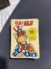 U.S. of ALF Super Stickers 1st Series 48 unopened packs Zoot 1987 picture