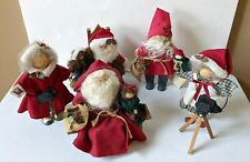 Lizzie High Santa Claus Christmas Collection of 5 Pieces Department Store Helper picture