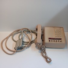 Vintage GE General Electric Automatic Push Button Office Phone Model 186 Untest picture