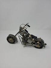 Motorcycle Chopper Scrap Metal Nuts & Bolts Art Sculpture Steampunk 12