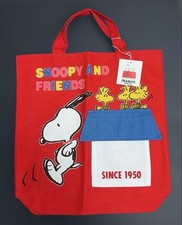 Familia x Snoopy Vintage Tote Bag Peanuts Retro Rare New with Tag Heisei picture