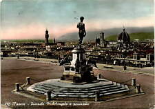Firenze's Piazzale Michelangelo: Stunning Panoramic Views postcard picture